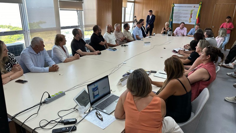 Encontro reuniu representantes municipais da região da Quarta Colônia