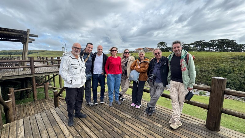 Jornalistas portugueses vivem últimas experiências no Rio Grande do Sul