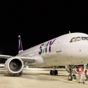 Até setembro, Sky Airlines fará três voos semanais conectando Porto Alegre a Santiago