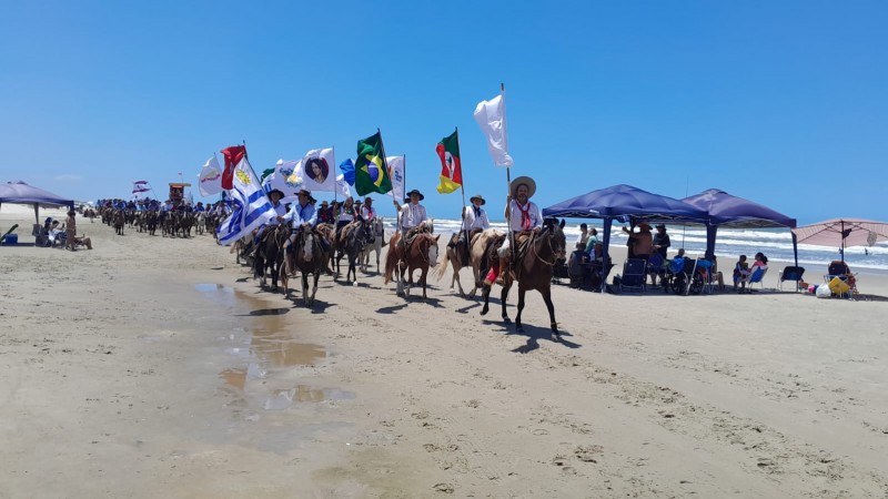 Comitiva de cavaleiros